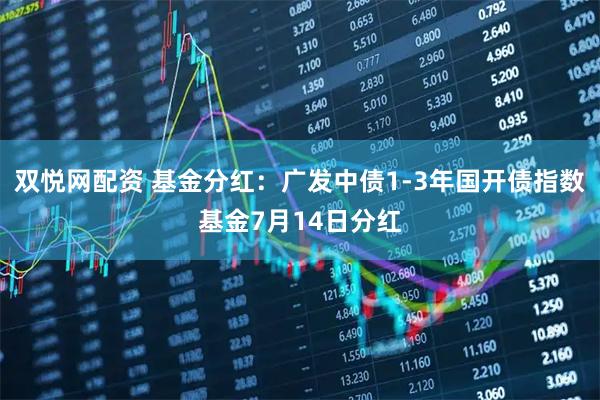 双悦网配资 基金分红：广发中债1-3年国开债指数基金7月14日分红