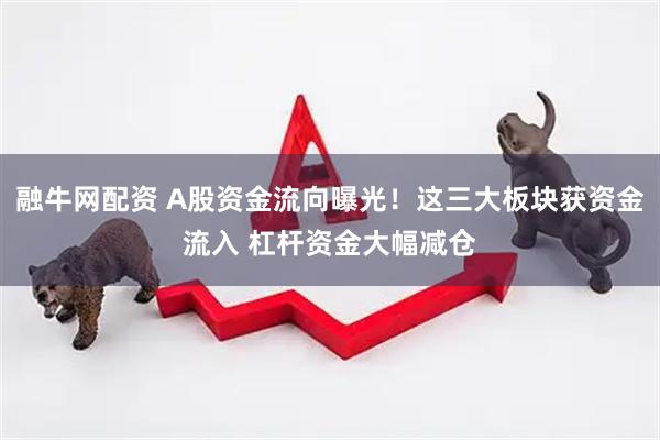 融牛网配资 A股资金流向曝光!这三大板块获资金流入 杠杆资金大幅减仓